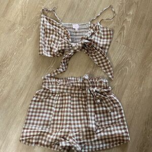 Pink Lily + matching set